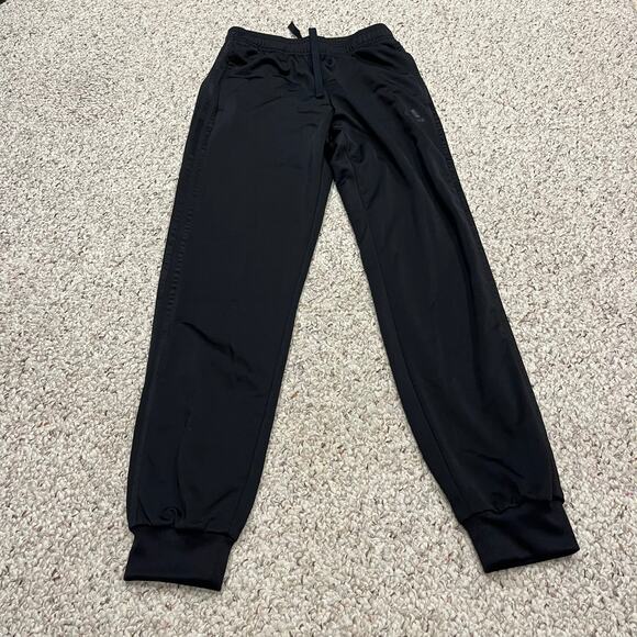 Adidas Men's Joggers Black Stripe Sz S Active Workout Track - Picture 1 of 6